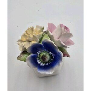 Royal Stratford Bone China Floral Bouquet Figurine Staffordshire England